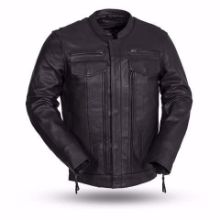 Picture of First Mfg. Men's Leather Jacket - Raider