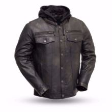 Picture of First Mfg. Men's Leather Jacket - Vendetta