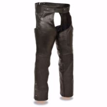Picture of Shaf International Unisex Jean Style Leather Chaps