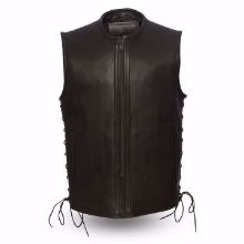 Picture of First Mfg. Men's Leather Vest - Venom