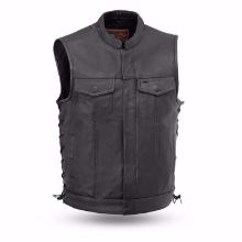 Picture of First Mfg. Men's Leather Vest - Sniper