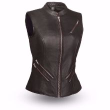 Picture of First Mfg. Ladies Leather Vest - Fairmont