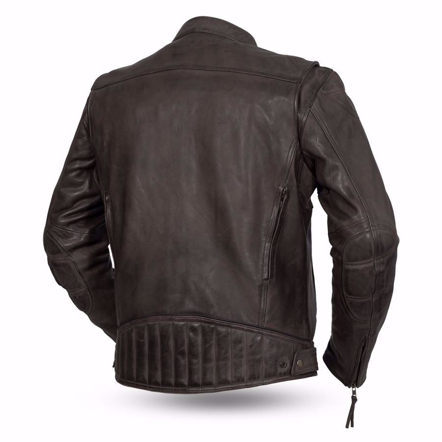 M&M Leather Goods | First Mfg. Men's Leather Jacket - Top Performer