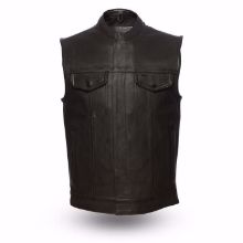 Picture of First Mfg. Men's Leather Vest - Hotshot
