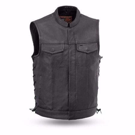 Picture of First Mfg. Men's Leather Vest - Sniper