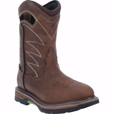 Picture of Dan Post Men's Buzz Saw Safety Toe Western Pull On Work Boot